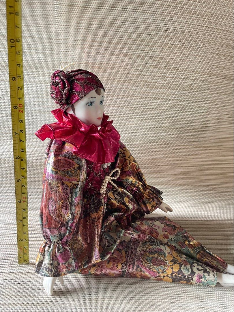 Harlequin porcelain dolls store