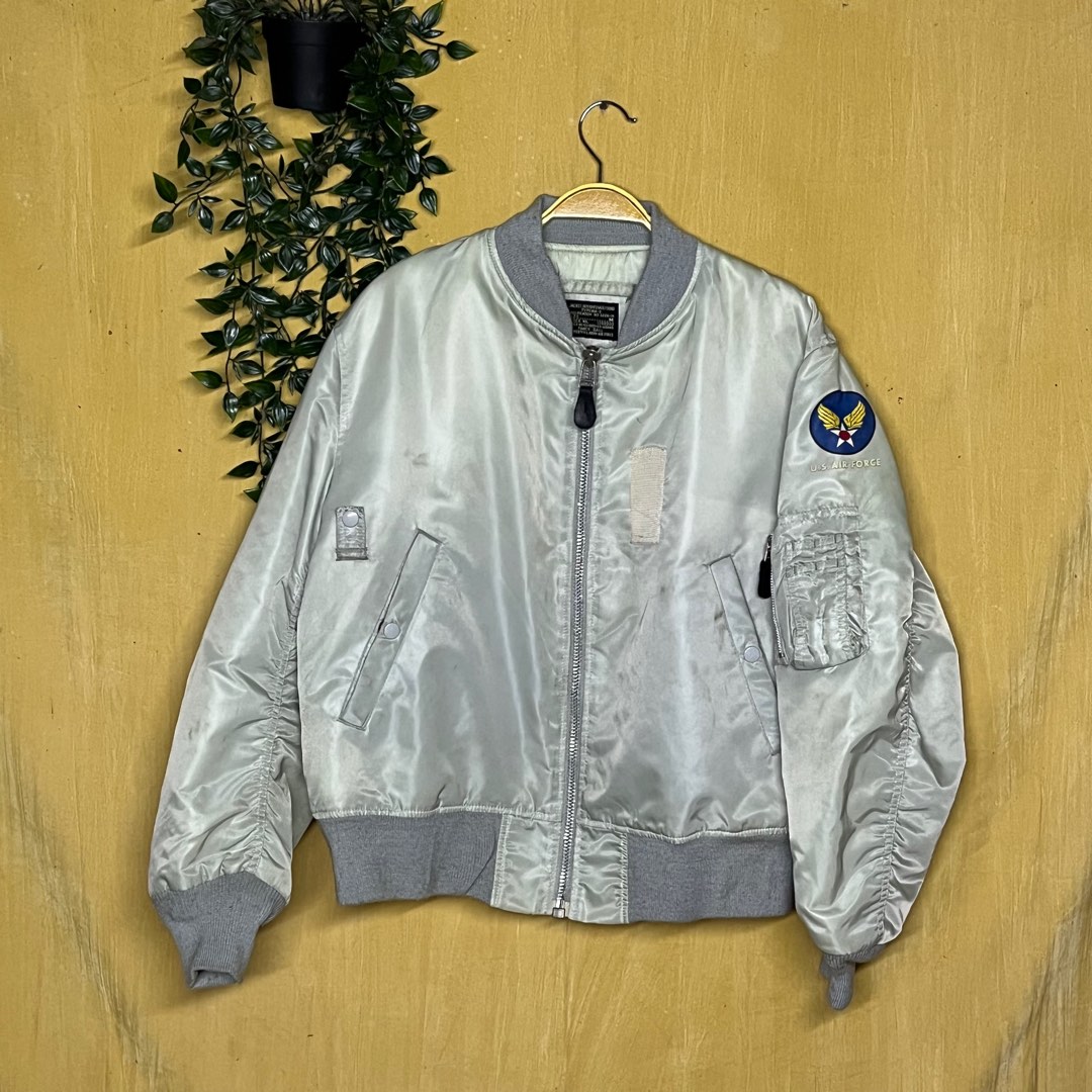 90s IDEAL ma1 ミリタリージャケット US AIR FORCE Alpha MA-1 90s USA