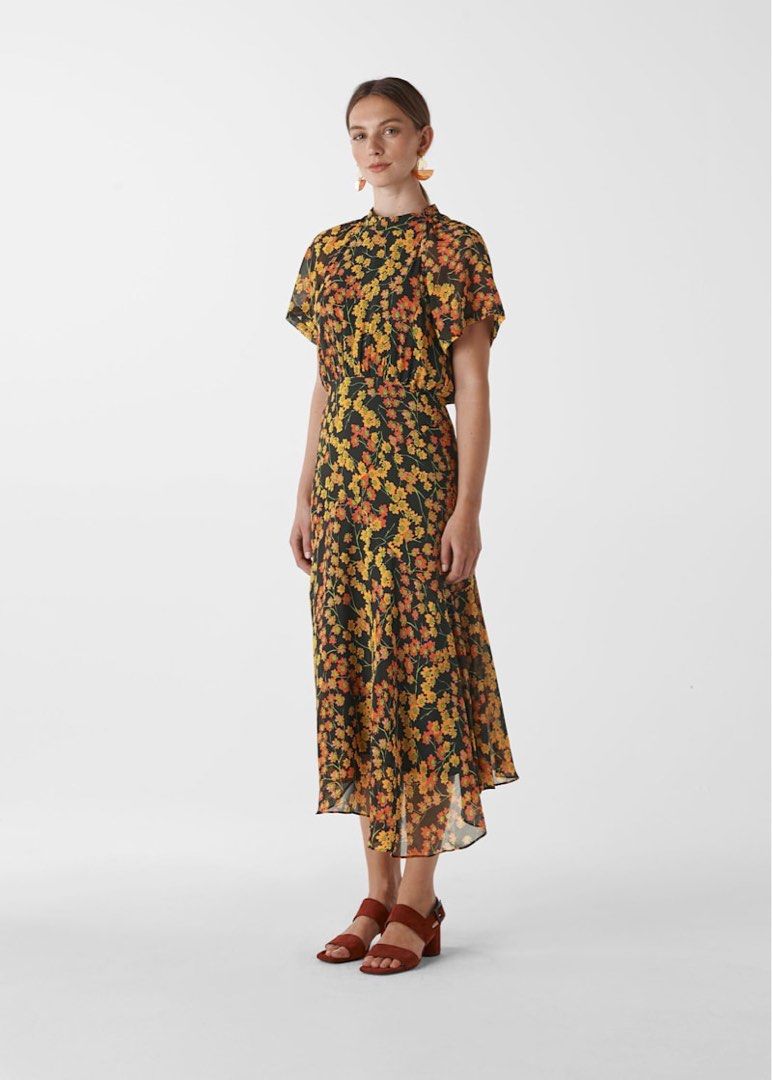 Whistles Daisy Print Stine Dress