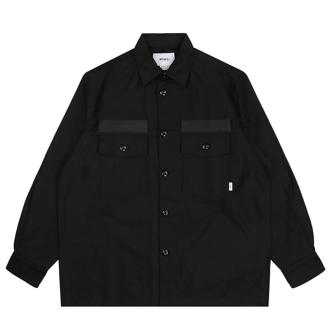 WTAPS CBW 01 LS COTTON.SATIN.IDENTITY L