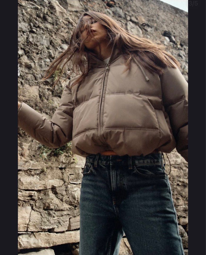 Zara basic winter jacket on sale