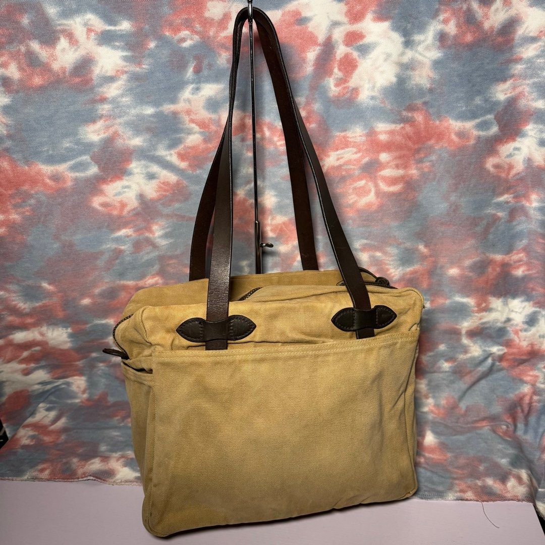 The twill zip tote hotsell