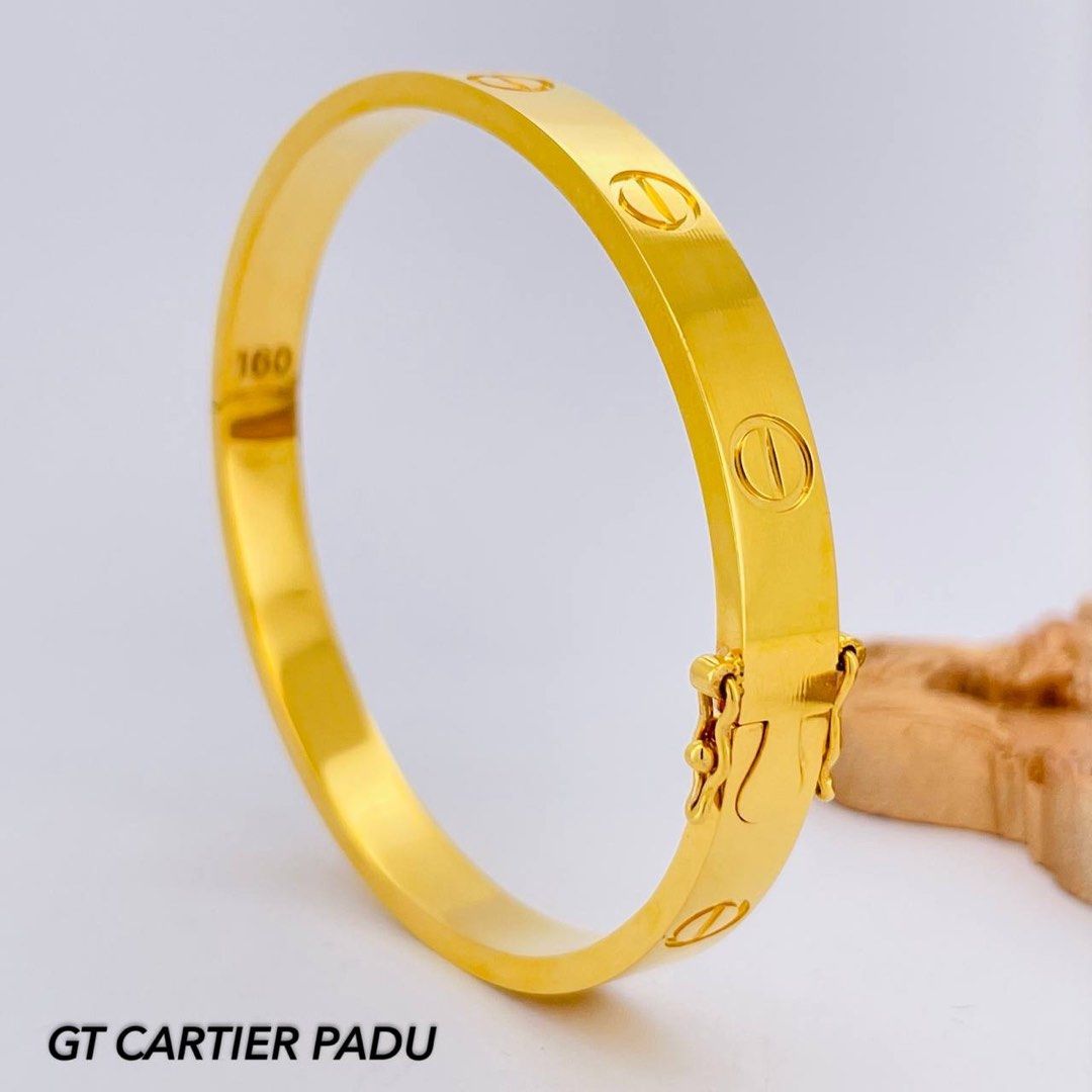 916 Gold Bangle Cartier Design