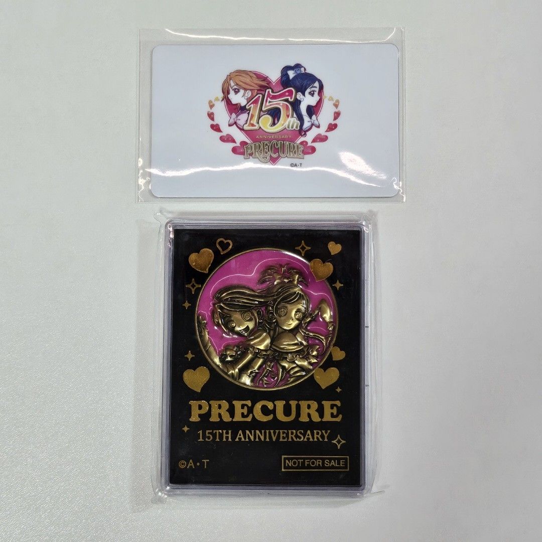 光之美少女15週年記念硬幣✨️, 興趣及遊戲, 玩具& 遊戲類- Carousell