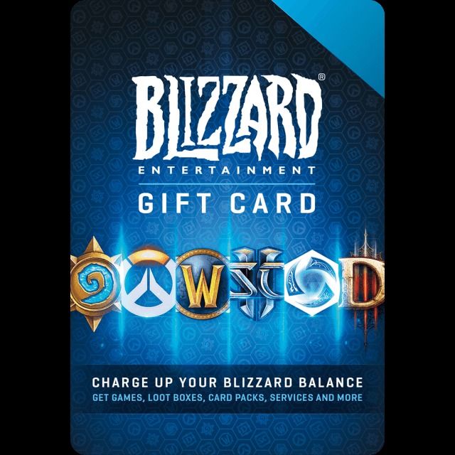  5.00 USD Blizzard, Video Gaming, Gaming Accessories, Game Gift Cards
