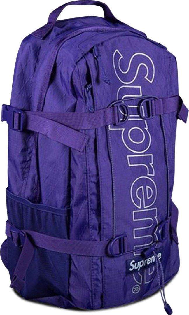 Supreme Backpack Fw18 Purple Purple Fw18 Backpack Purple Backpack