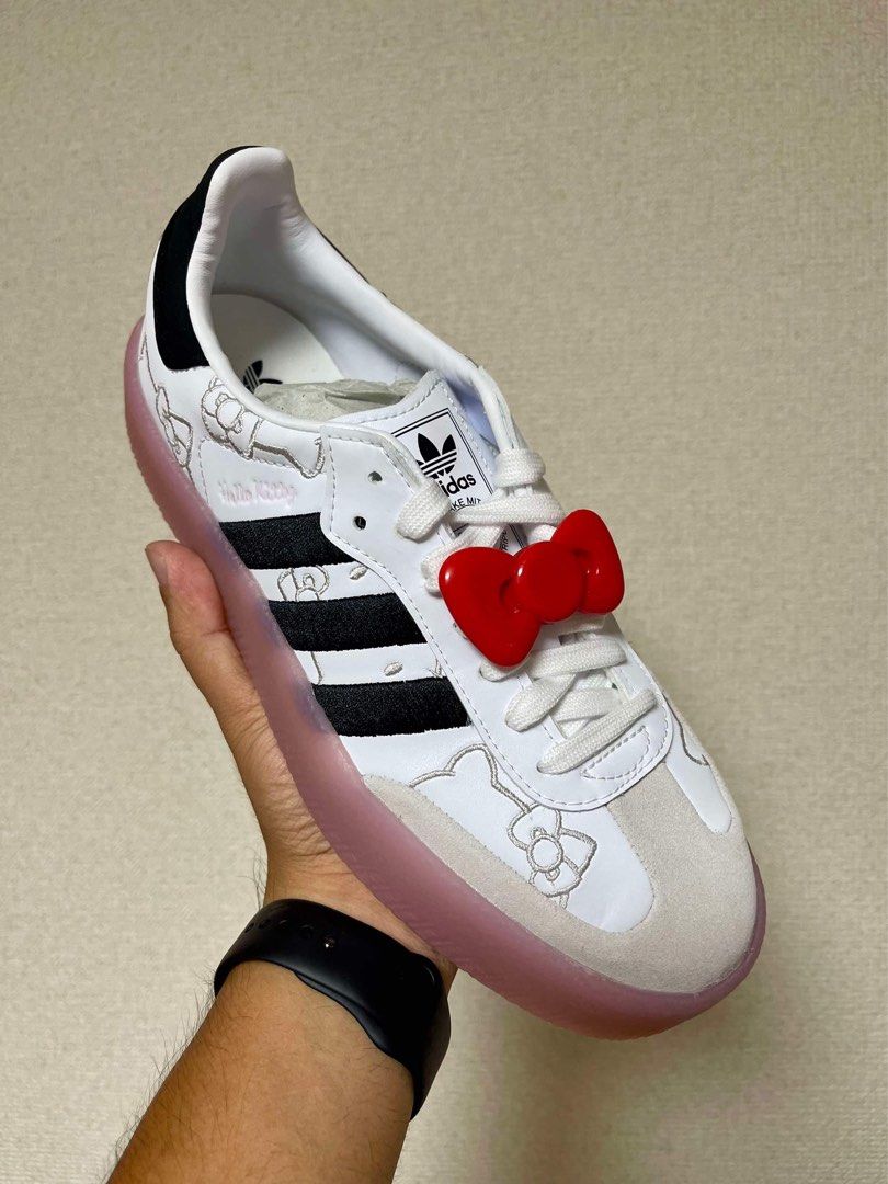 adidas gazelle silver green womens Adidas Sambae Hello Kitty – Flower Kickz main image 0