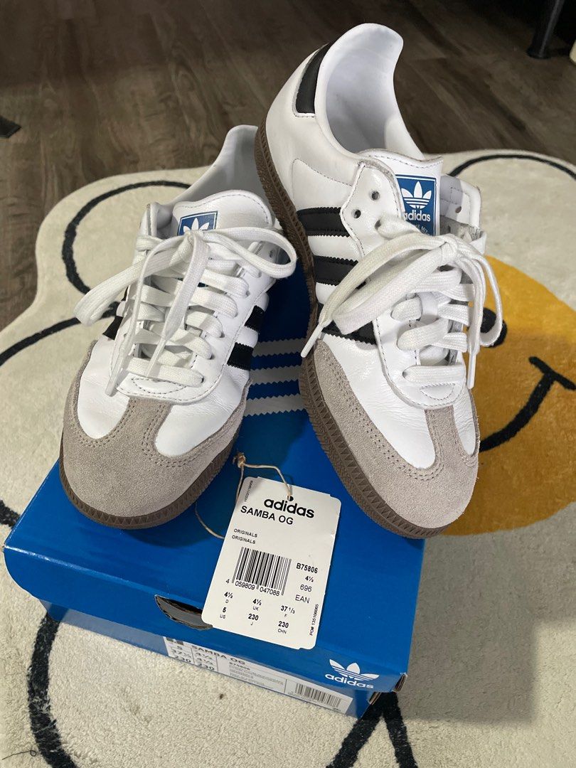 Adidas Samba OG UK4.5, Women's Fashion, Footwear, Sneakers on Carousell Adidas Samba OG UK4.5, Women's Fashion, Footwear, Sneakers on Carousell