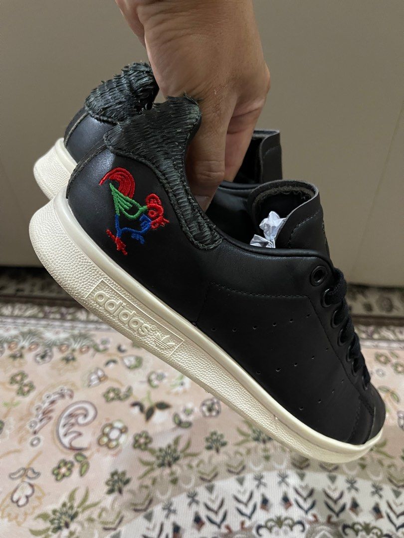 Adidas Stan Smith CNY Year Of The Rooster Men s Fashion Footwear Sneakers on Carousell