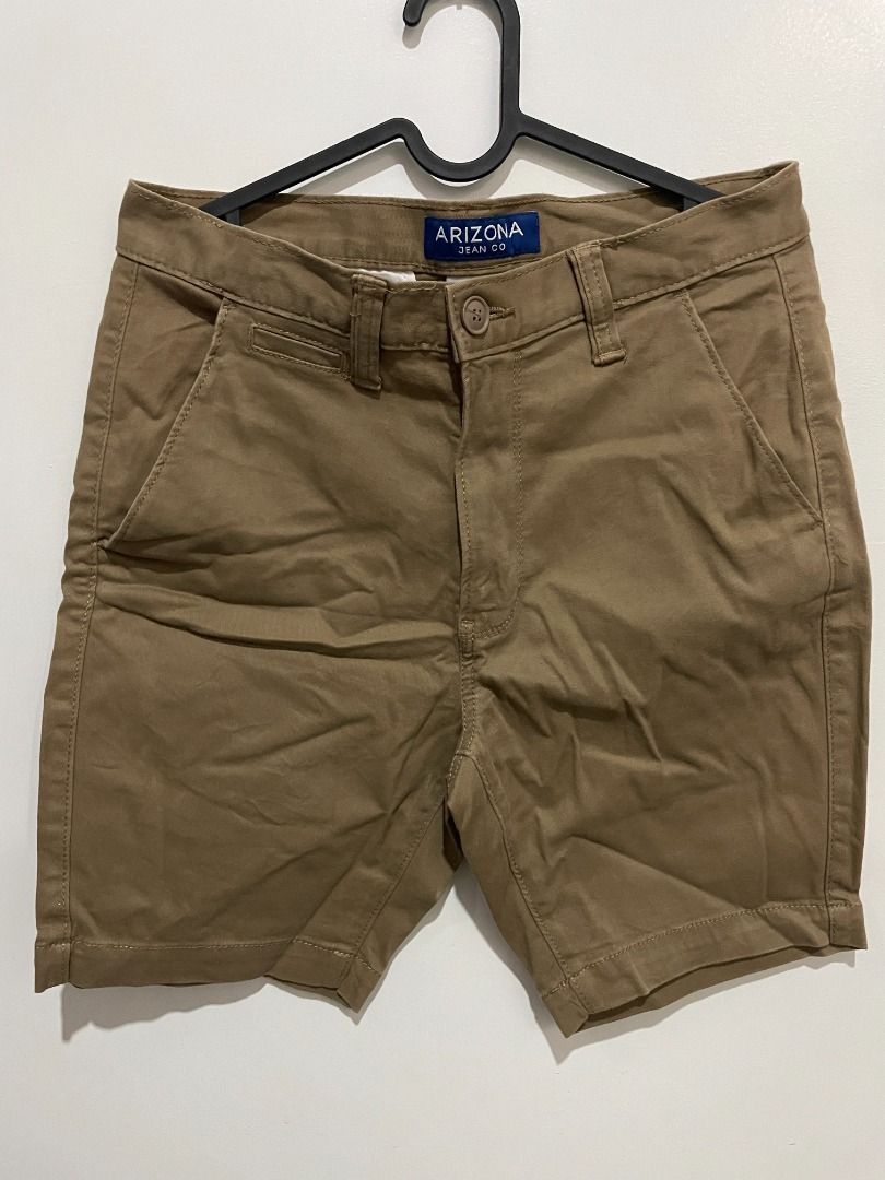 Arizona Jeans Light Brown Shorts Men s Fashion Bottoms Shorts on Carousell
