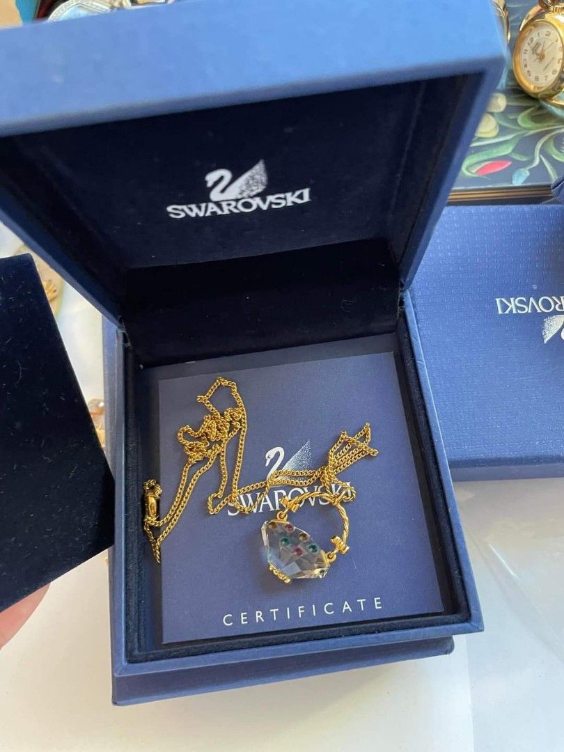 Authentic Swarovski Necklace (Category: Necklaces) located in Manila. Submitted by junri0 (Listing ID 1326772810, Image 1). Description: like new condition with box and manual guaranteed authentic from japan sf c/o buyer.