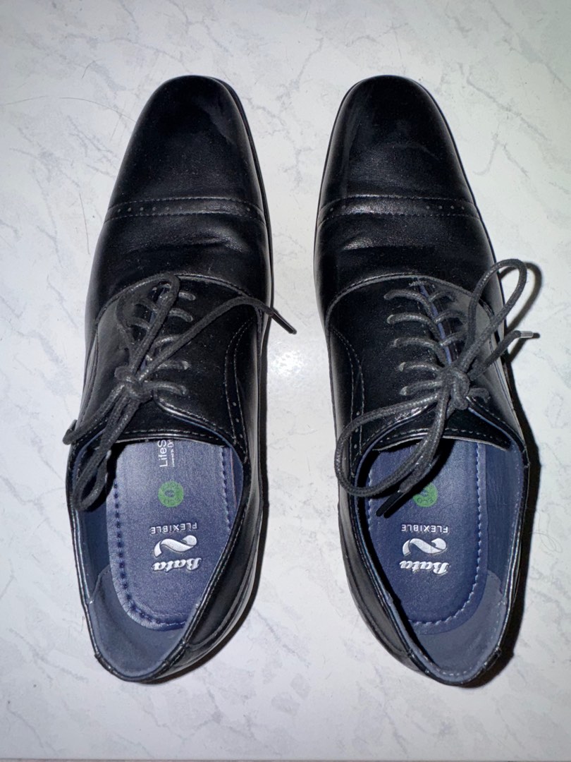 Bata Flexible leather formal shoes Men s Fashion Footwear Casual shoes on Carousell