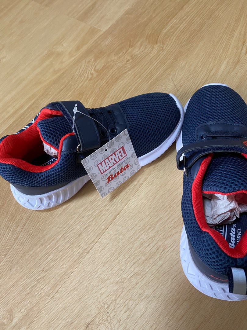 Bata Spider Man shoes Babies Kids Babies Kids Fashion on Carousell