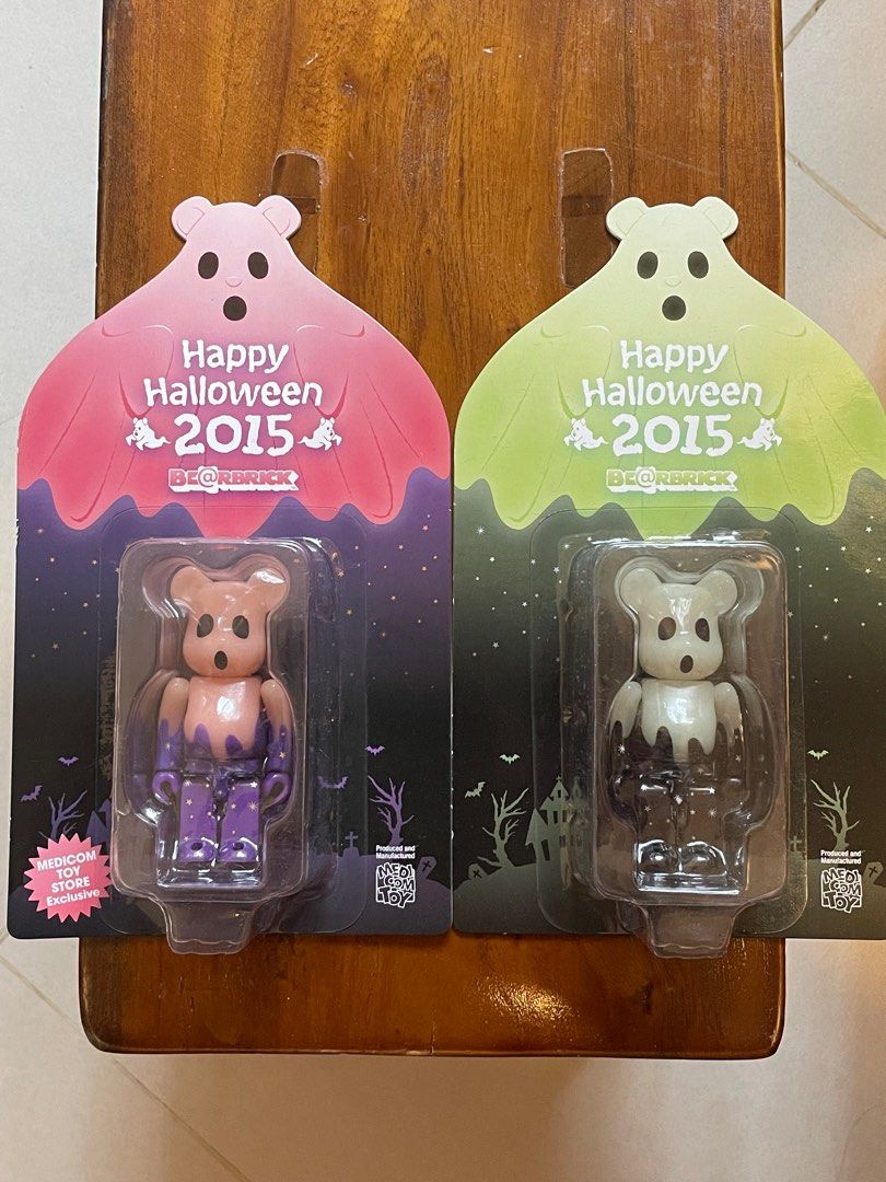 未開封 2色セット ベアブリック 2015 ハロウィン ハロウィーン 未開封 2色セット ベアブリック 2015 ハロウィン ハロウィーン