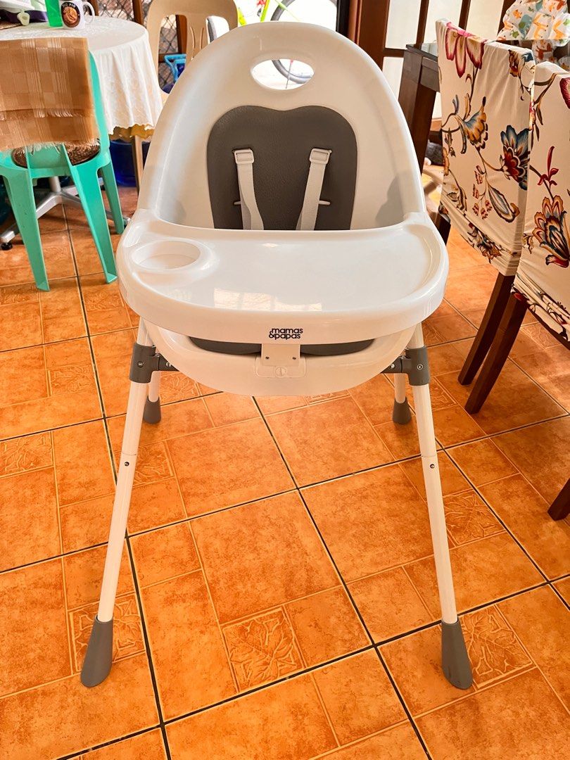 Bop Hi Lo Highchair Grey