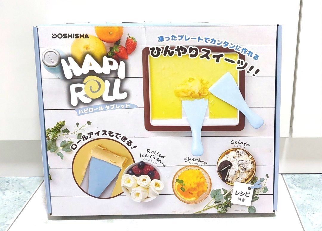 Brand New HAPI Roll making Sherbet and ice cream Tablet