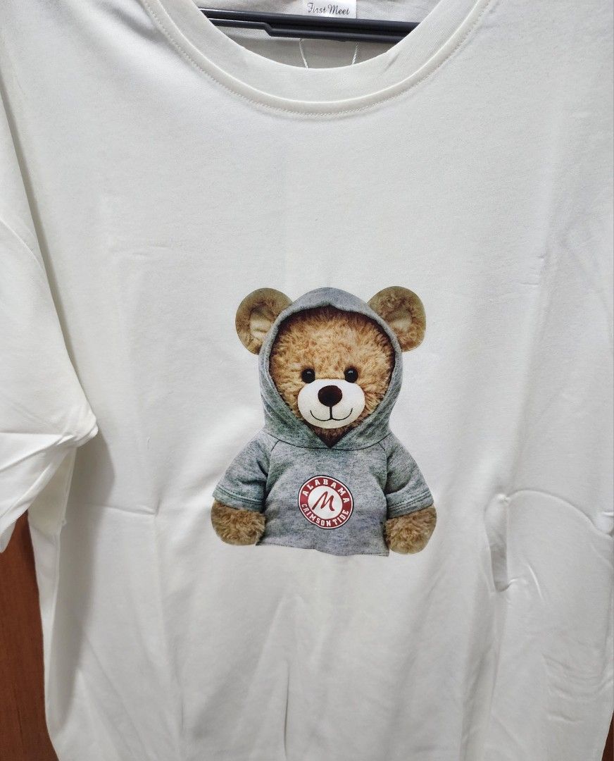 Brand New Super Cute Bear Bear With Hoodie Design Freesize