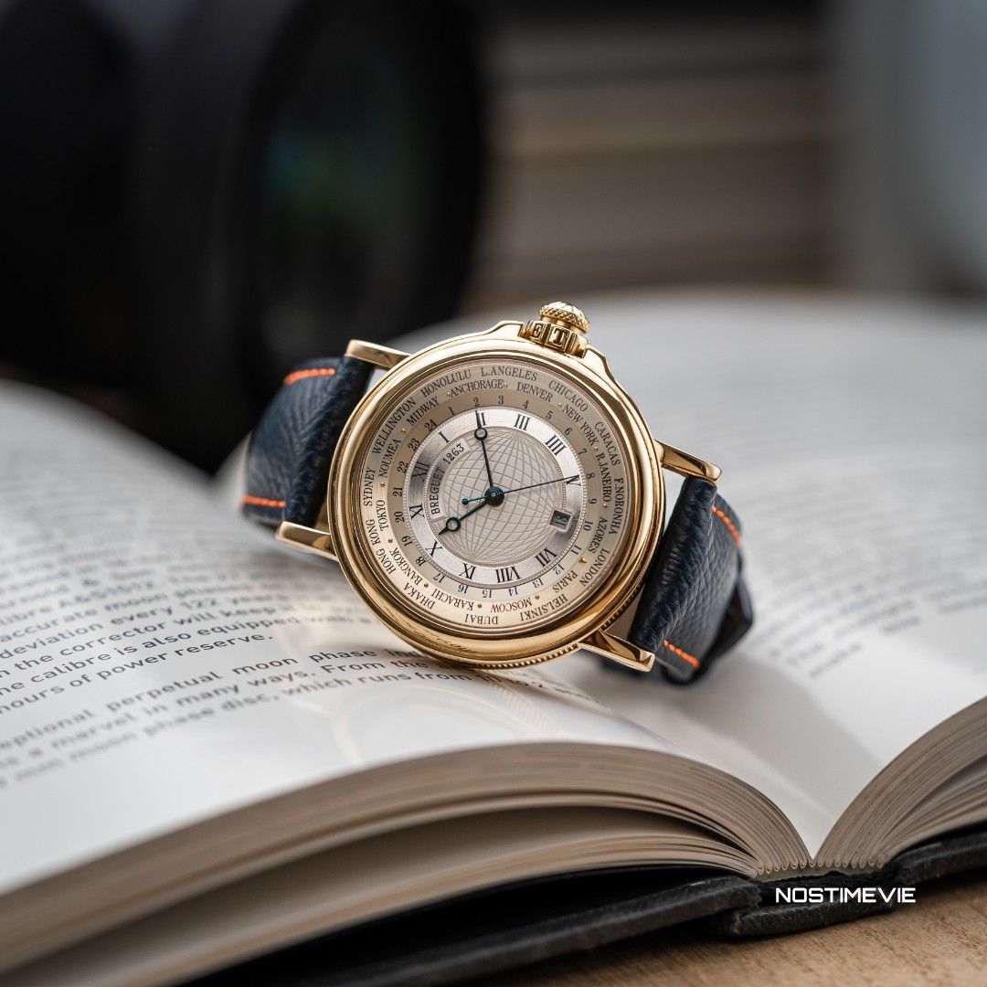 BreguetMarine World Time 18k Gold 3700BA129V6, Luxury, Watches on