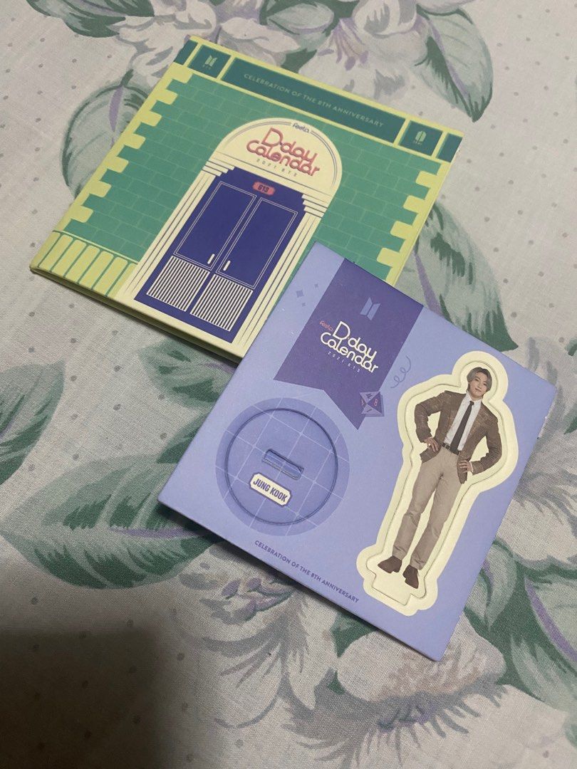 BTS Jungkook D-day Calendar Standee (Category: K-Wave Merchandise) located in Paranaque City. Submitted by ylettef (Listing ID 1326668498, Image 1). Description: MOP BPI or Gcash MOD GGX preferred; can also do J & T SF c/o buyer; free within MM for P1k purchases up.