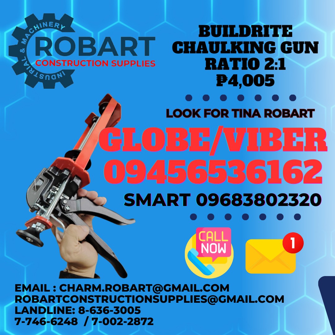 Buildrite Chaulking gun ratio 2:1, Commercial & Industrial ...