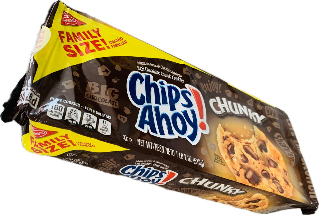CHIPS AHOY CHUNKY FAMILY SIzE 510G, Food & Drinks, Other Food & Drinks ...