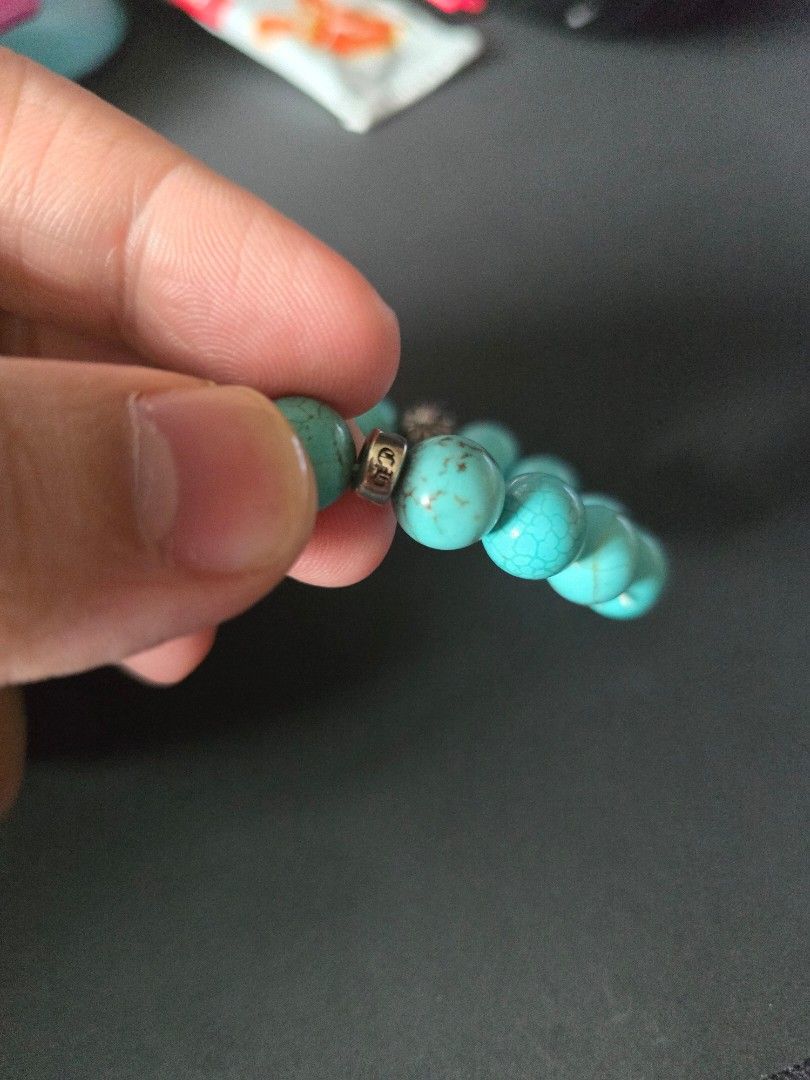 Chrome hearts turquoise bracelet on sale
