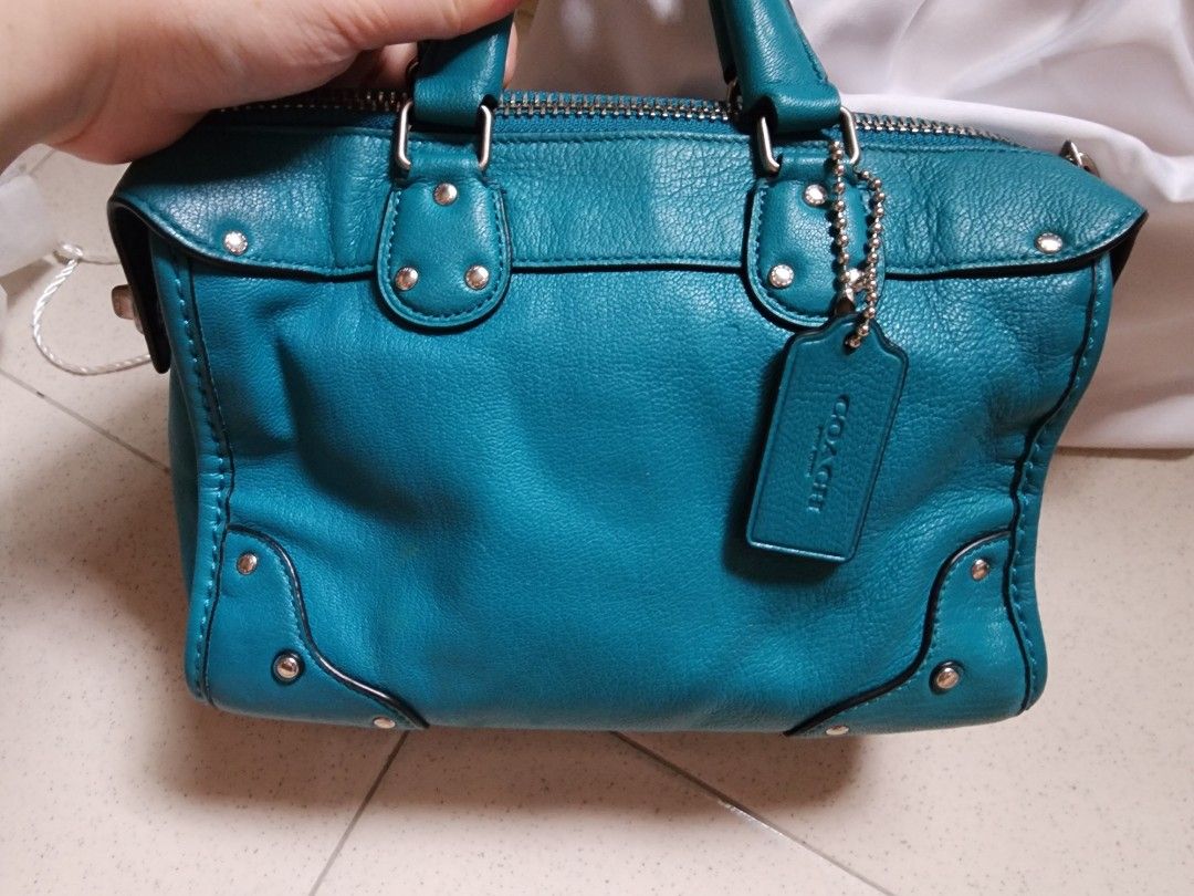 Coach Turquoise Bag