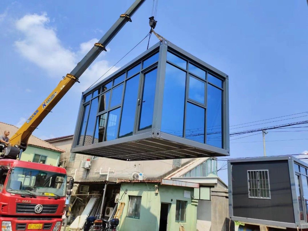 20ft Container office, Furniture & Home Living, Outdoor Furniture on