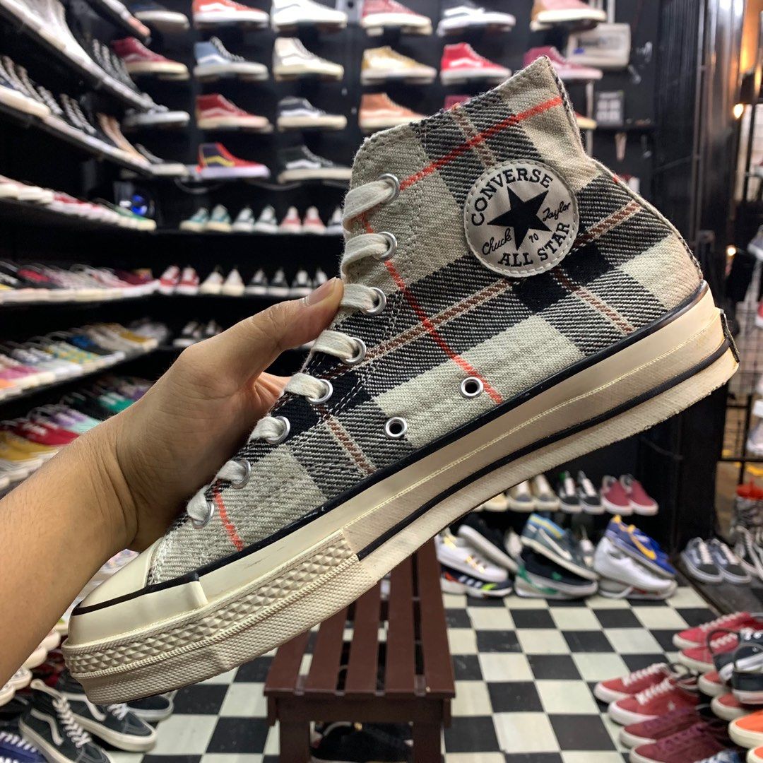 Converse 70s plaid shop