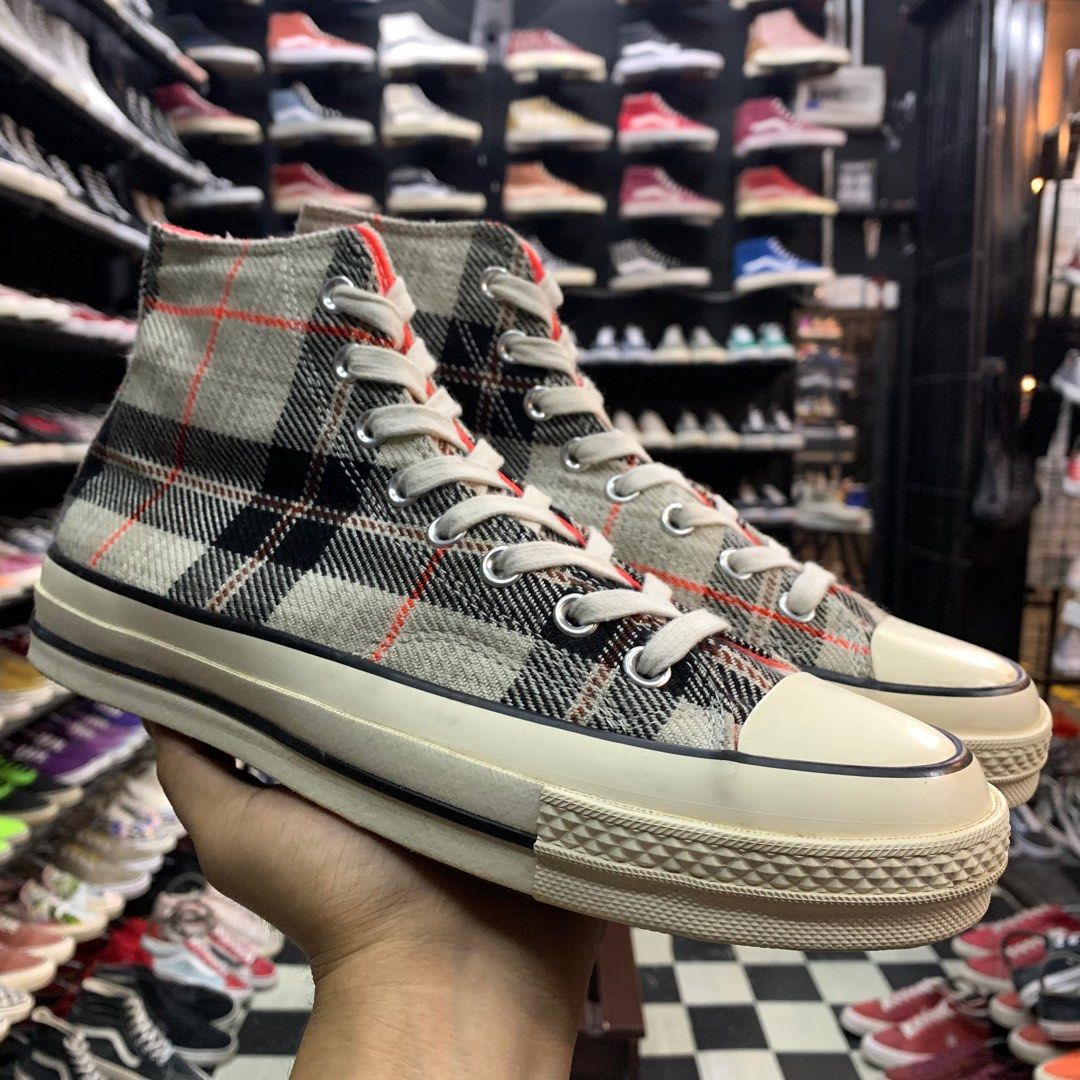 Converse high plaid 2025
