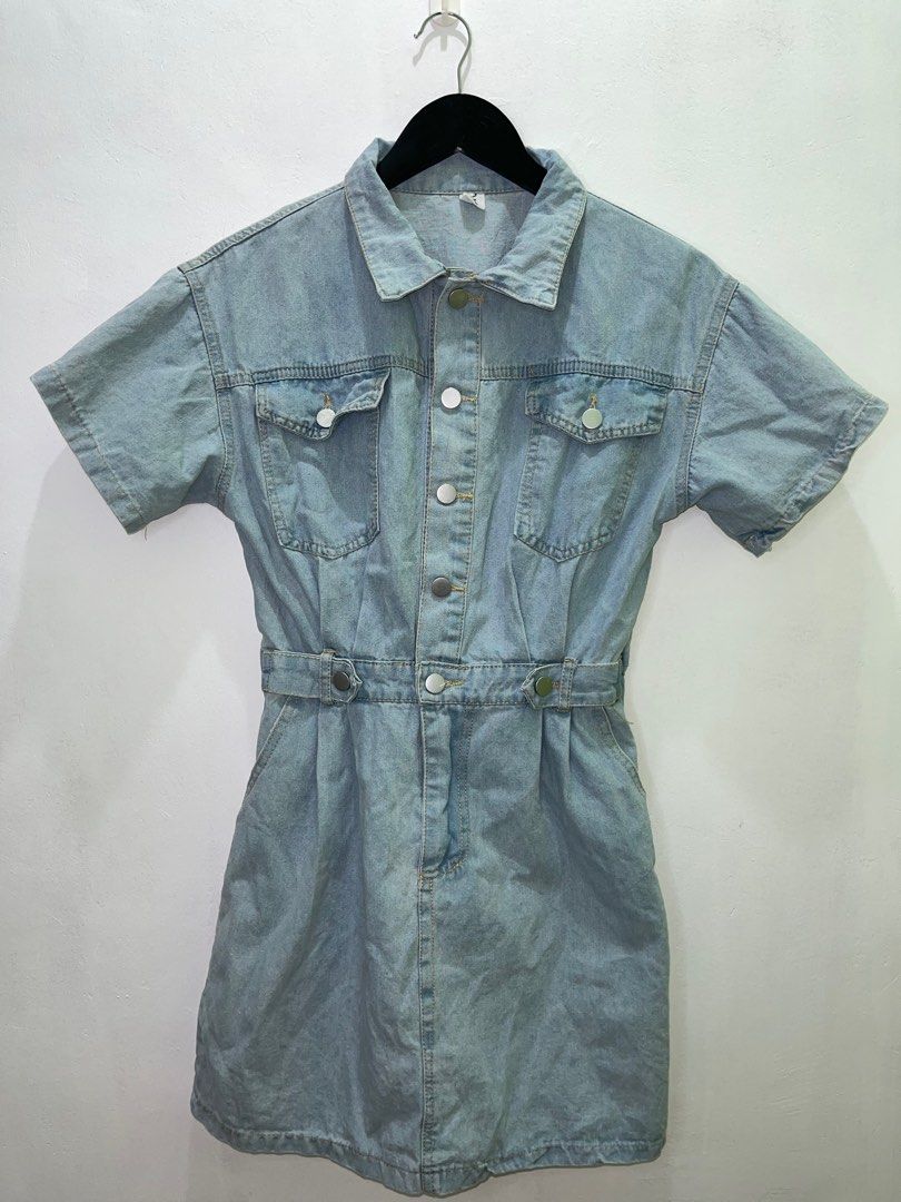 Denim Dress (Category: Dresses) located in Imus. Submitted by declutterbycad (Listing ID 1326842430, Image 1). Description: Garterized (waist area) Soft Denim.