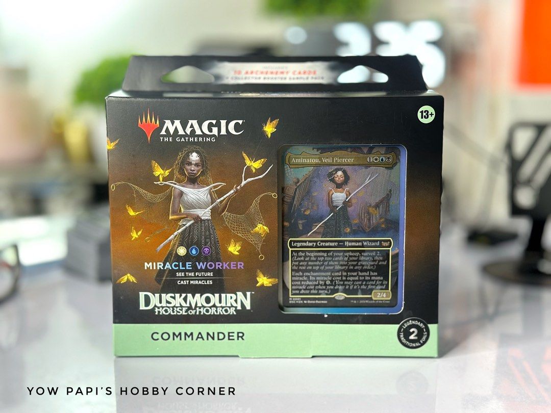 mtg spiderman card list price Magic: The Gathering Duskmourn Commander Deck main image 0
