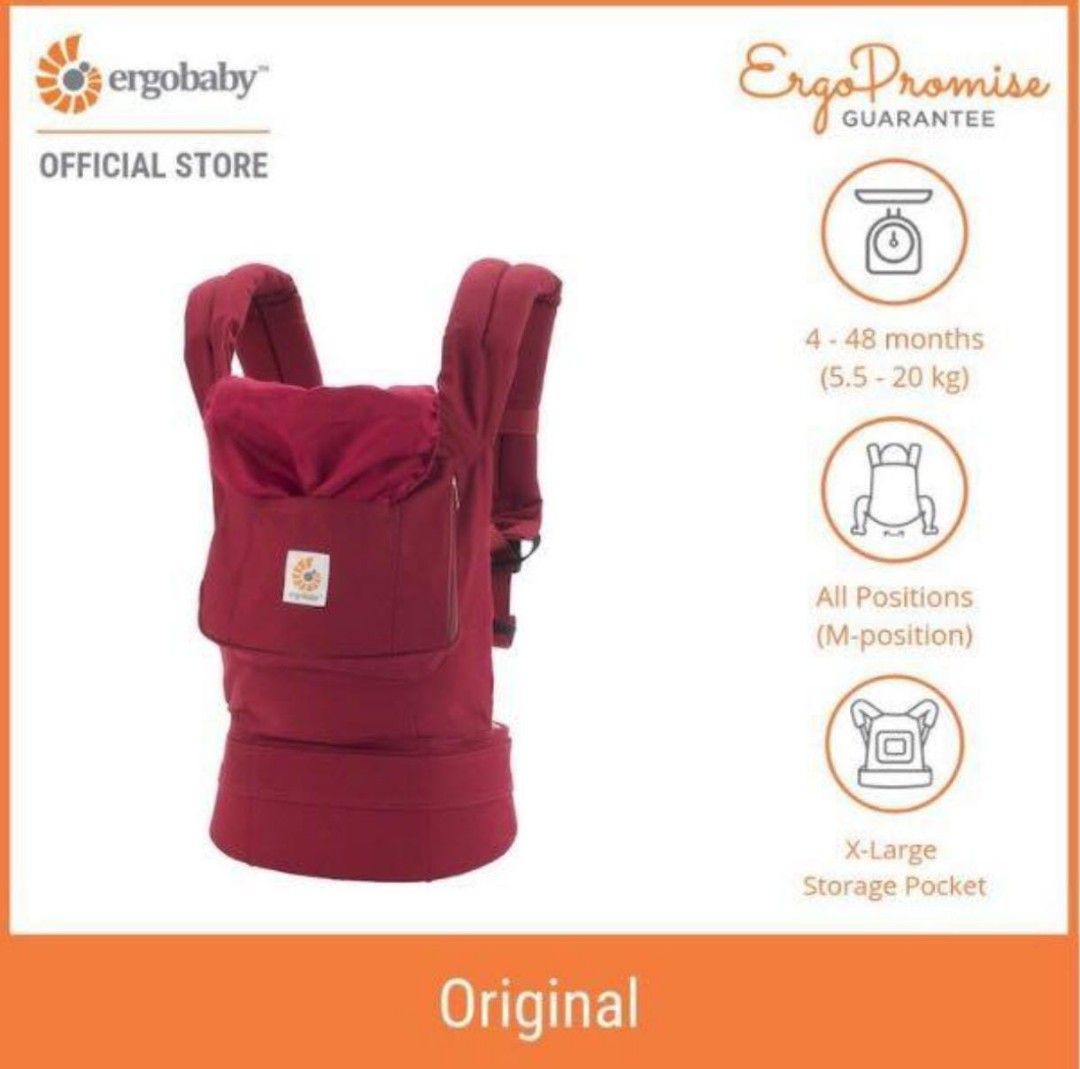 Ergobaby original red outlet