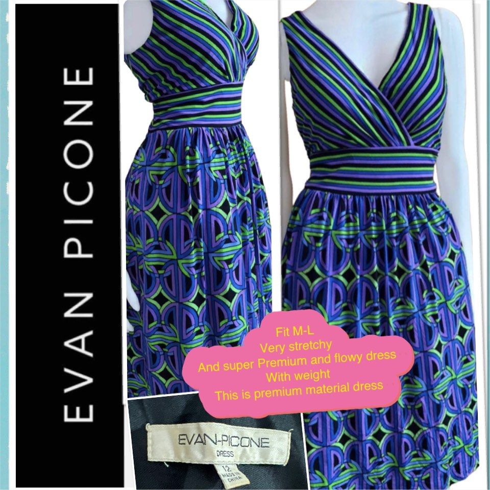 Evan picone halter dress best sale