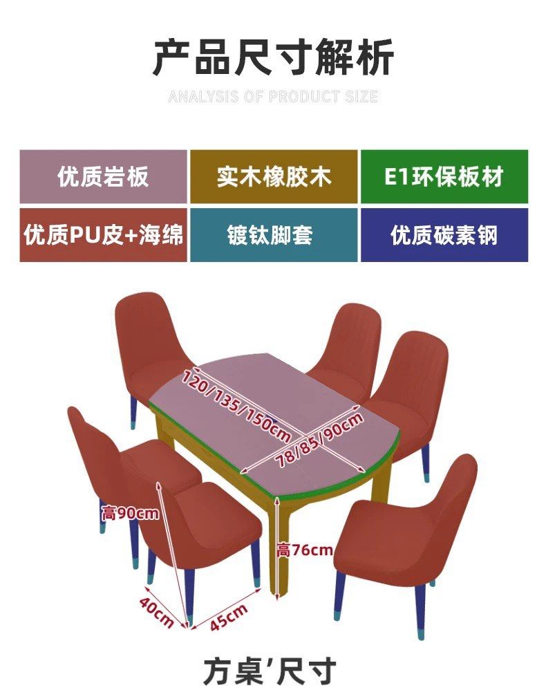 Extendable dining table (Category: Tables & Sets) located in Singapore. Submitted by isabelzzz (Listing ID 1326822436, Image 3). Description: .
