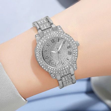 Full Diamond Watch Rhinestone Watch Women Fashion Business Women Watch SCM1101 Women s Fashion Watches Accessories Watches on Carousell