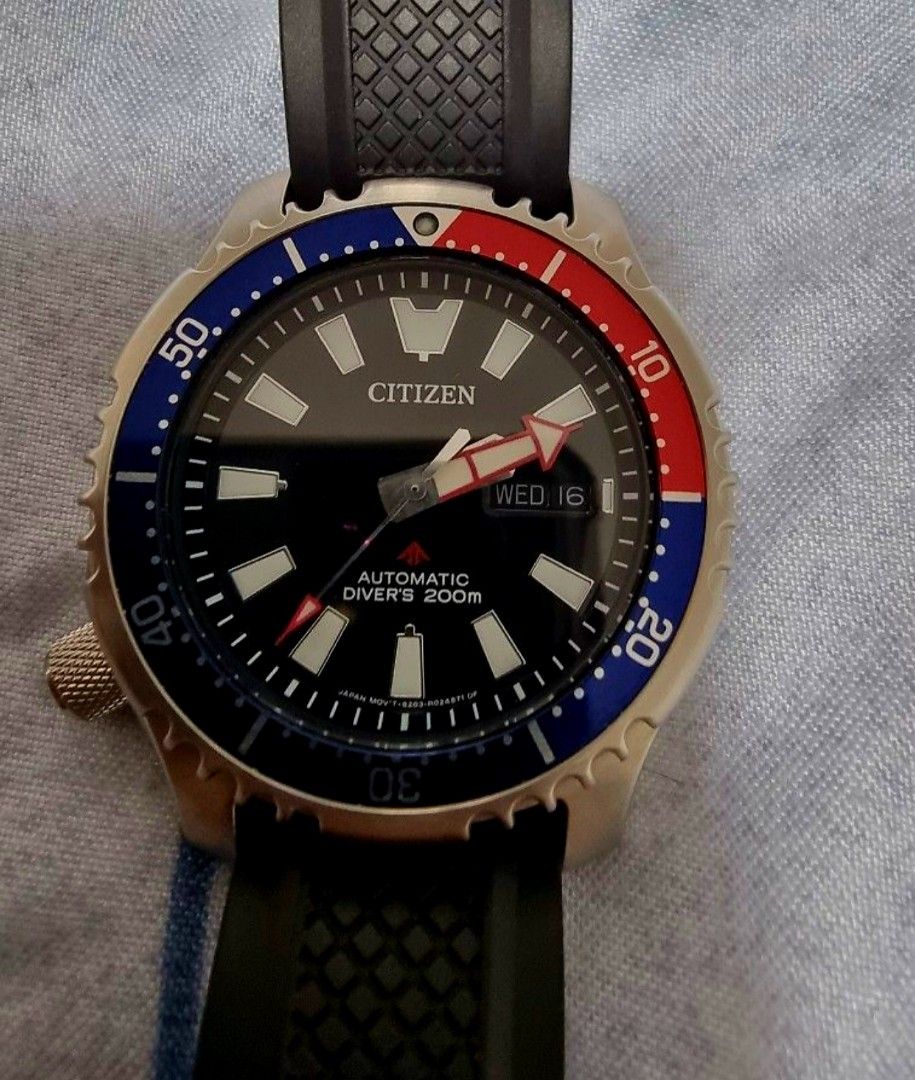 Full Set Citizen Fugu Pepsi 200M diver