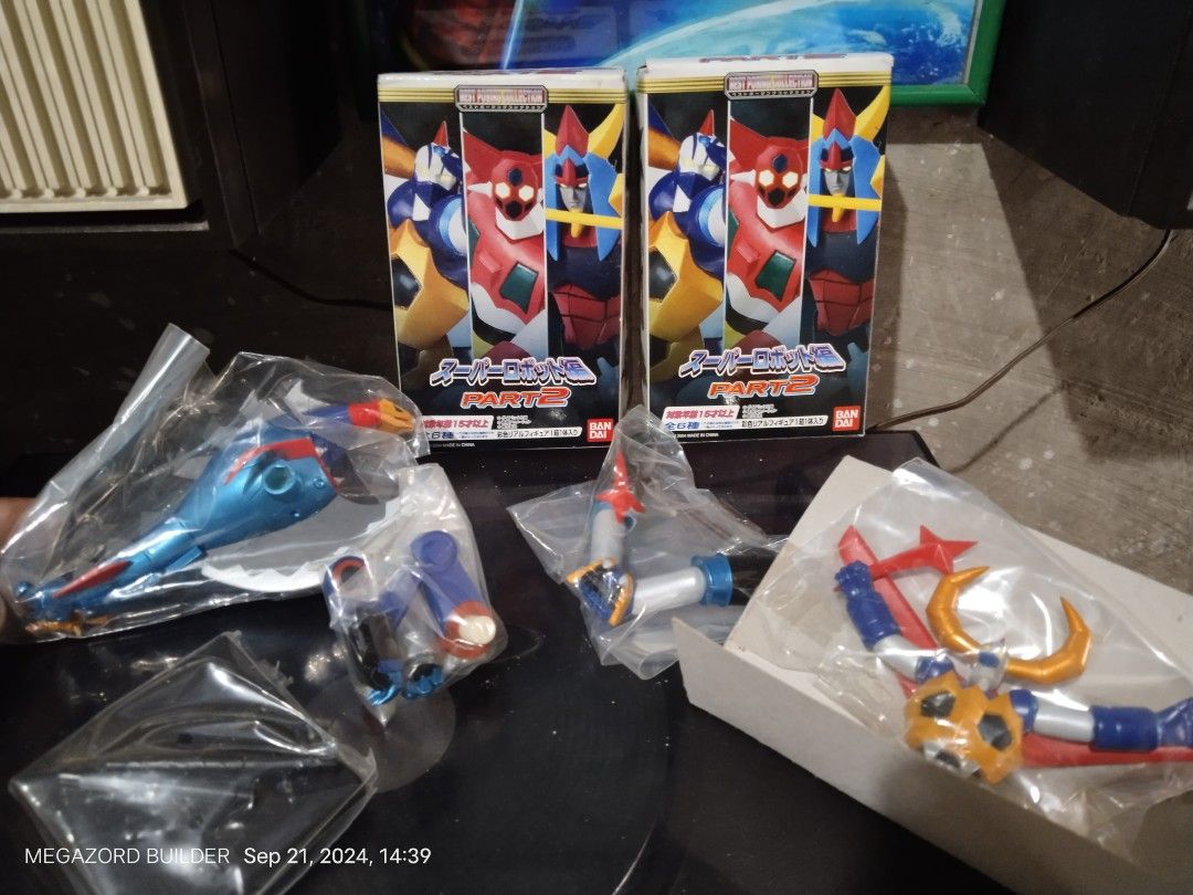 GAIKING BANDAI BEST POSING COLLECTION (Category: Figurines & Statues) located in Manila. Submitted by megazordbuilderhunter (Listing ID 1326724776, Image 1). Description: PTPA TIA item: GAIKING BANDAI BEST POSING COLLECTION price : 1400 set + SF FIRST TO PAY CROSS POSTED CONDITION: bib plastic sealed unbuilt good as new complte parts solid rubber gashapon figs MEET-UP: monumento malabon SHIPPING: LBC lalamove only Pickup Or meetup.