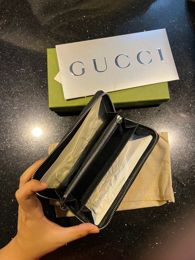 Gucci Blondie Zip Around Long Wallet (Category: Luxury Bags & Wallets) located in Makati City. Submitted by atmnmnm (Listing ID 1326761095, Image 2). Description: Gucci Blondie Zip Around Long Wallet Never been used Complete packaging including the gift receipt.