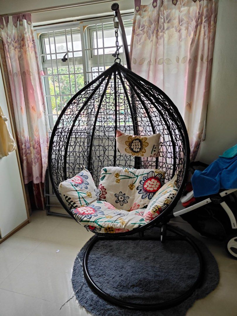 Hanging swing Furniture Home Living Outdoor Furniture on Carousell