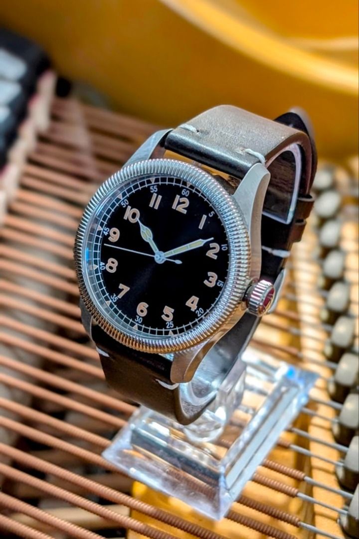 Hans Pilot automatic watch Seiko mod