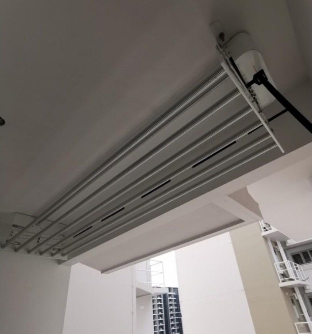 HDB BTO Service Yard Laundry Rack