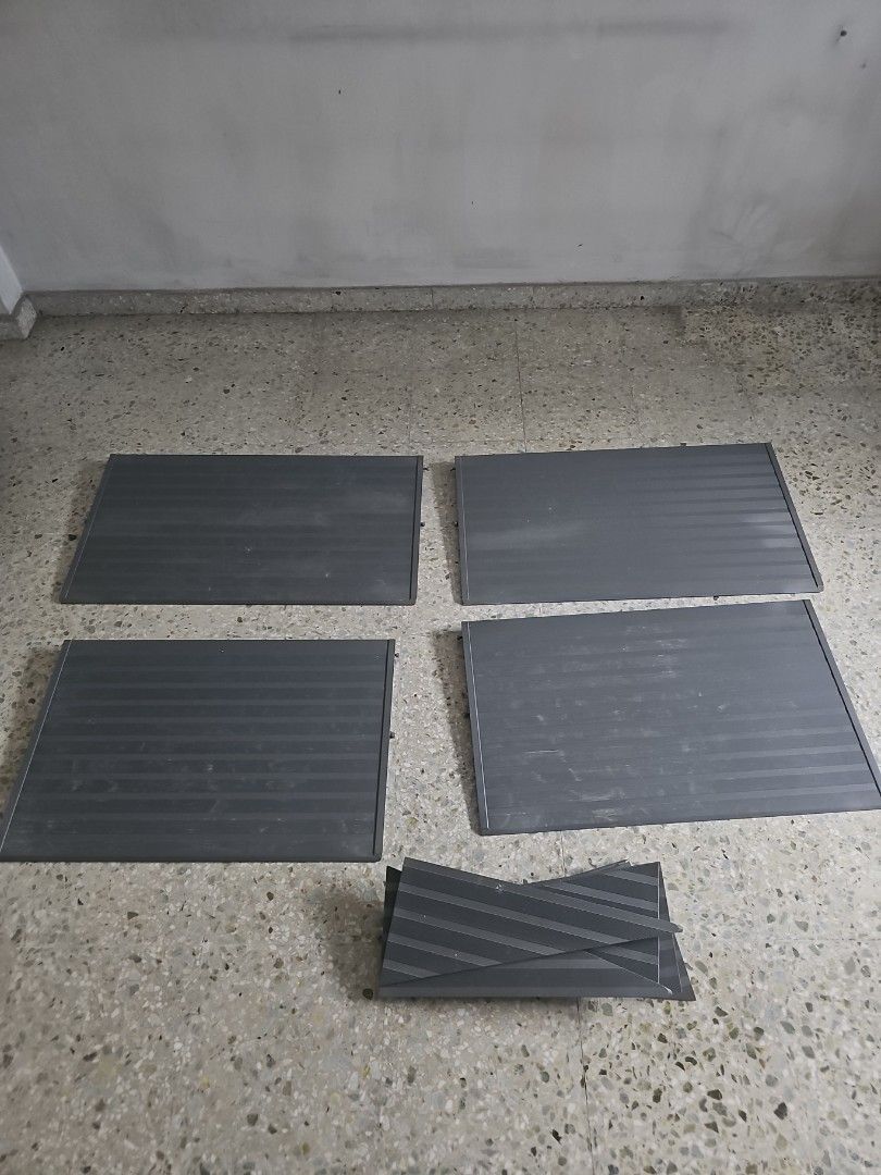 Hdb External Ramp HDB ramp for toilets 4 pieces up and down, Health & Nutrition ...
