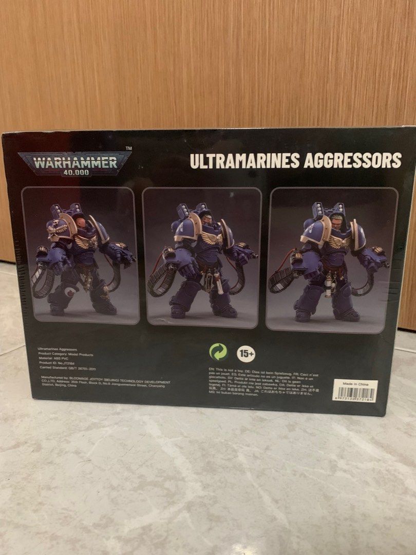 JoyToy Warhammer 40K Ultramarines Honour Guard Actionfigur – 1:18 Maßstab, Ca. 12 Cm