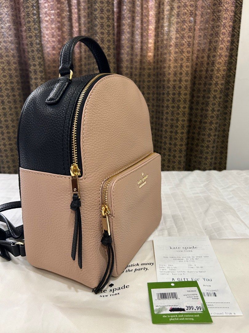 Kate Spade Jackson Street Keleigh Backpack Retail Item Women s Fashion Bags Wallets Backpacks on Carousell