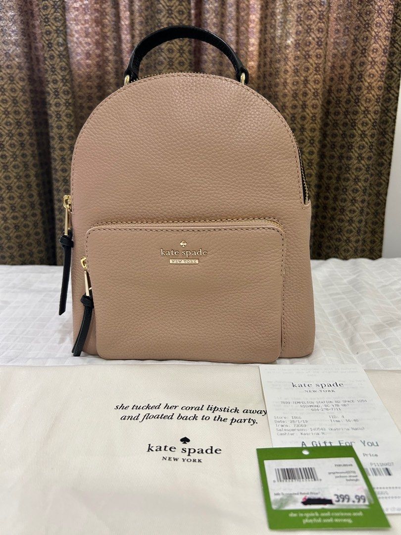 Kate Spade Jackson Street Keleigh Backpack Retail Item Women s Fashion Bags Wallets Backpacks on Carousell