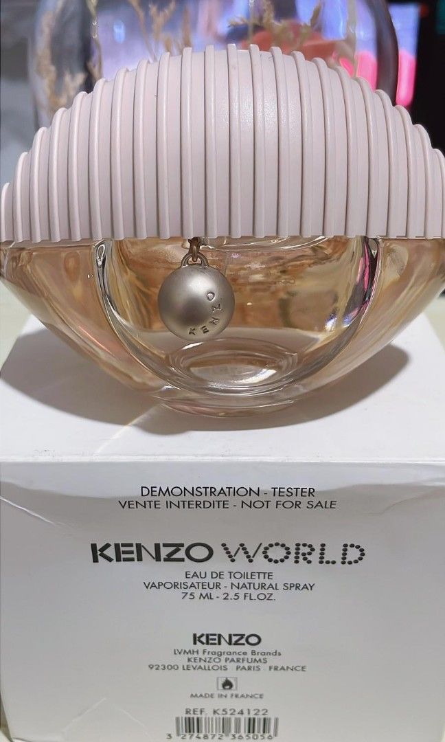 Kenzo World EDT 75ml Tester New