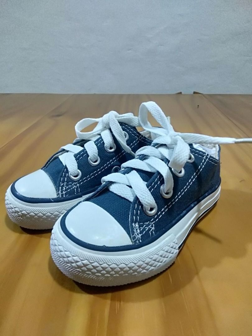 Kids Converse Chuck Taylor All Star Low Top Blue Size EUR 23