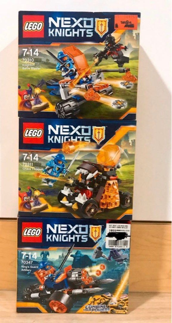 Lego Nexo Knights 70310 70311 70347, Buy all will get 30373