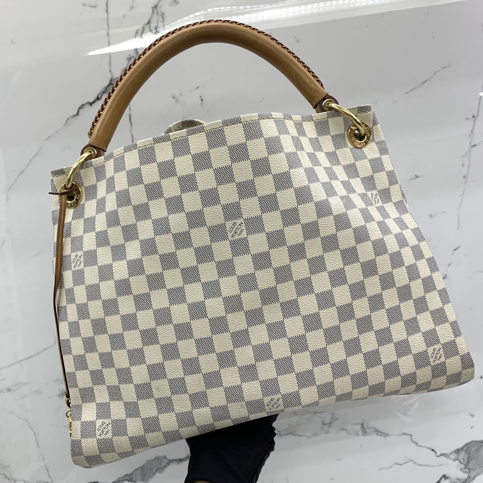 Sac louis vuitton artsy damier azur sale